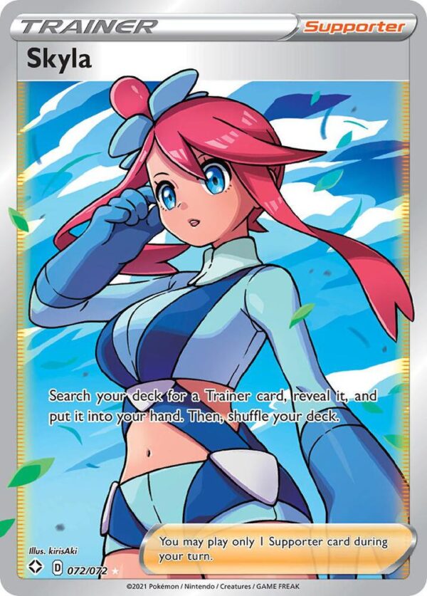 Skyla (Full Art) 072/072 Holofoil Shining Fates