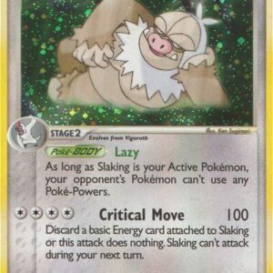 Slaking 12/109 Holofoil Ruby and Sapphire Slaking 12/109 Holofoil Ruby and Sapphire