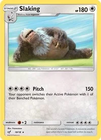Slaking | 18/18 | Holofoil | Detective Pikachu