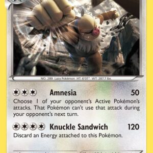 Slaking 83/111 Holofoil XY – Furious Fists