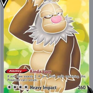 Slaking V (Full Art) 077/078 Holofoil Pokemon GO