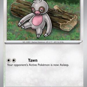 Slakoth 160/193 Reverse Holofoil SV02: Paldea Evolved