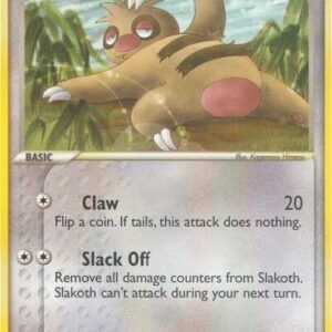 Slakoth 45/109 Reverse Holofoil Ruby and Sapphire Slakoth 45/109 Reverse Holofoil Ruby and Sapphire