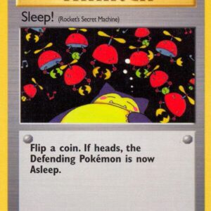 Sleep! (Rocket’s Secret Machine) 79/82 Unlimited Team Rocket Sleep! (Rocket’s Secret Machine) 79/82 Unlimited Team Rocket