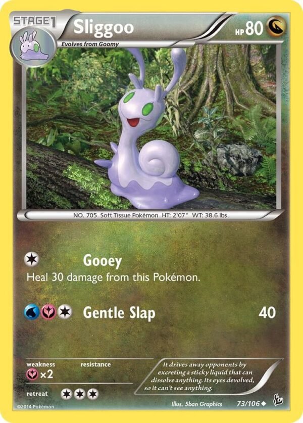 Sliggoo 73/106 Reverse Holofoil XY – Flashfire Sliggoo 73/106 Reverse Holofoil XY – Flashfire