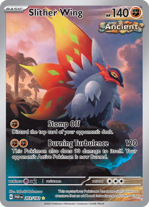 Slither Wing 203/182 Holofoil SV04: Paradox Rift Slither Wing 203/182 Holofoil SV04: Paradox Rift