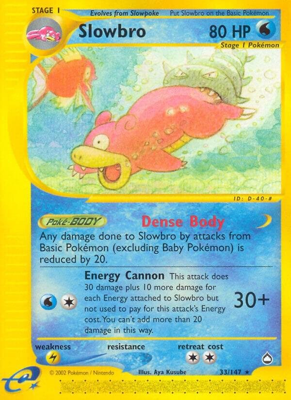 Slowbro 033/147 Normal Aquapolis