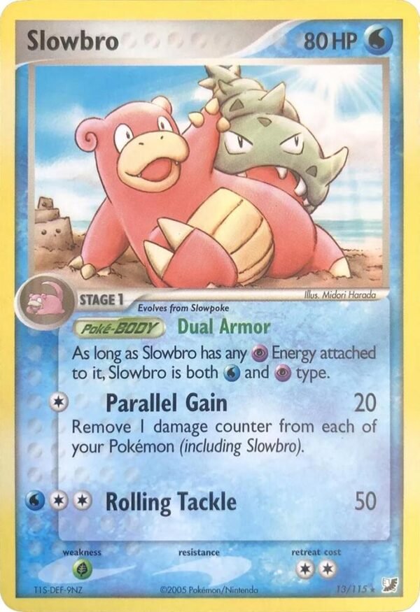 Slowbro 13/115 Normal Deck Exclusives