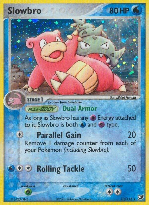 Slowbro 13/115 Reverse Holofoil Unseen Forces Slowbro 13/115 Reverse Holofoil Unseen Forces