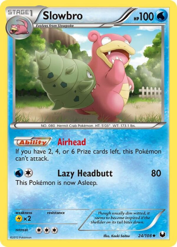 Slowbro 24/108 Normal Dark Explorers