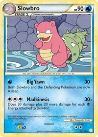 Slowbro | 52/123 | Reverse Holofoil | HeartGold SoulSilver