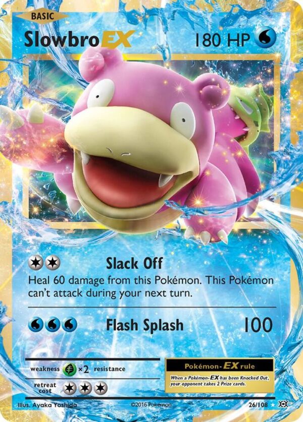 Slowbro EX 26/108 Holofoil XY – Evolutions Slowbro EX 26/108 Holofoil XY – Evolutions