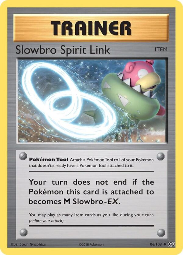 Slowbro Spirit Link 86/108 Normal XY – Evolutions Slowbro Spirit Link 86/108 Normal XY – Evolutions