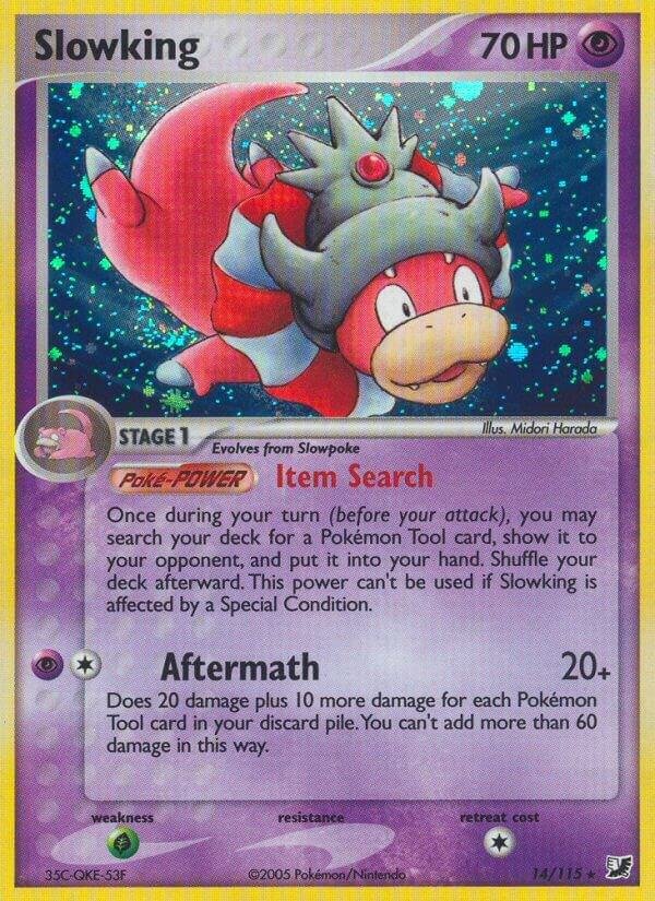 Slowking 14/115 Reverse Holofoil Unseen Forces