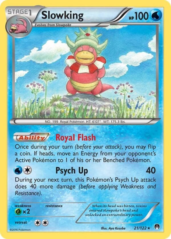 Slowking 21/122 Holofoil XY – BREAKpoint Slowking 21/122 Holofoil XY – BREAKpoint