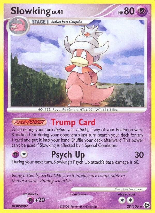 Slowking 28/106 Reverse Holofoil Great Encounters Slowking 28/106 Reverse Holofoil Great Encounters