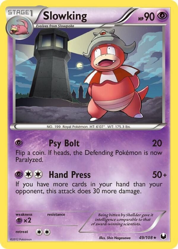 Slowking 49/108 Normal Dark Explorers Slowking 49/108 Normal Dark Explorers