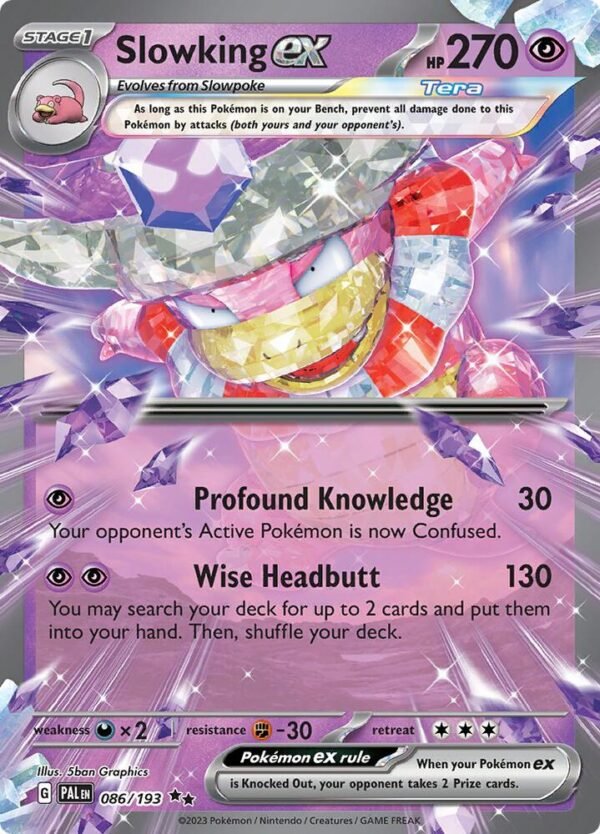 Slowking ex 086/193 Holofoil SV02: Paldea Evolved