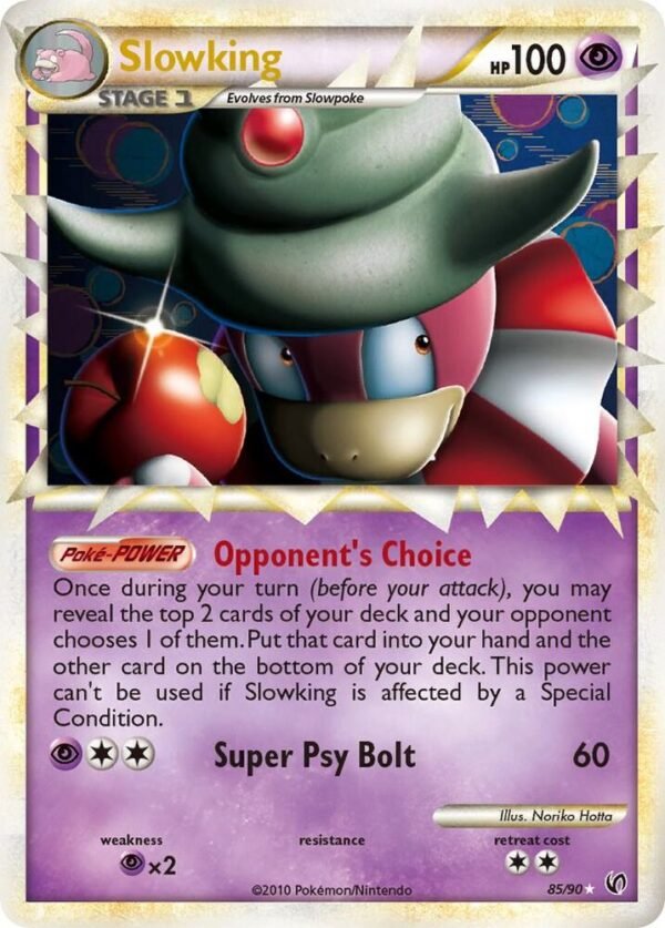 Slowking (Prime) 85/90 Holofoil Undaunted Slowking (Prime) 85/90 Holofoil Undaunted