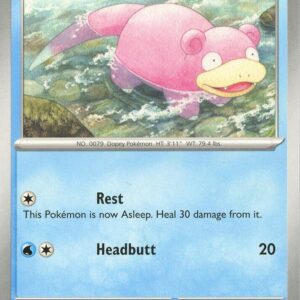 Slowpoke 042/198 Reverse Holofoil SV01: Scarlet & Violet Base Set