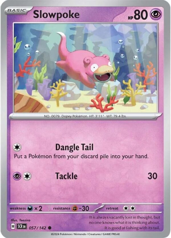 Slowpoke 057/142 Normal SV07: Stellar Crown