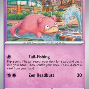Slowpoke 085/193 Reverse Holofoil SV02: Paldea Evolved Slowpoke 085/193 Reverse Holofoil SV02: Paldea Evolved