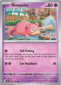 Slowpoke | 085/193 | Reverse Holofoil | SV02: Paldea Evolved Slowpoke | 085/193 | Reverse Holofoil | SV02: Paldea Evolved