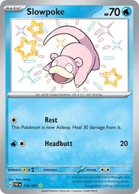 Slowpoke | 116/091 | Holofoil | SV: Paldean Fates