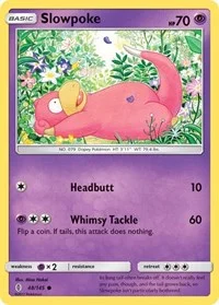 Slowpoke | 48/145 | Reverse Holofoil | SM - Guardians Rising