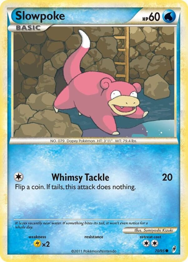 Slowpoke 70/95 Reverse Holofoil Call of Legends Slowpoke 70/95 Reverse Holofoil Call of Legends