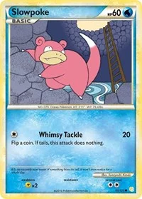 Slowpoke | 81/123 | Reverse Holofoil | HeartGold SoulSilver