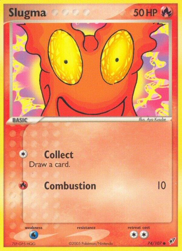 Slugma 074/107 Reverse Holofoil Deoxys