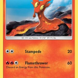 Slugma 43/214 Reverse Holofoil SM – Lost Thunder