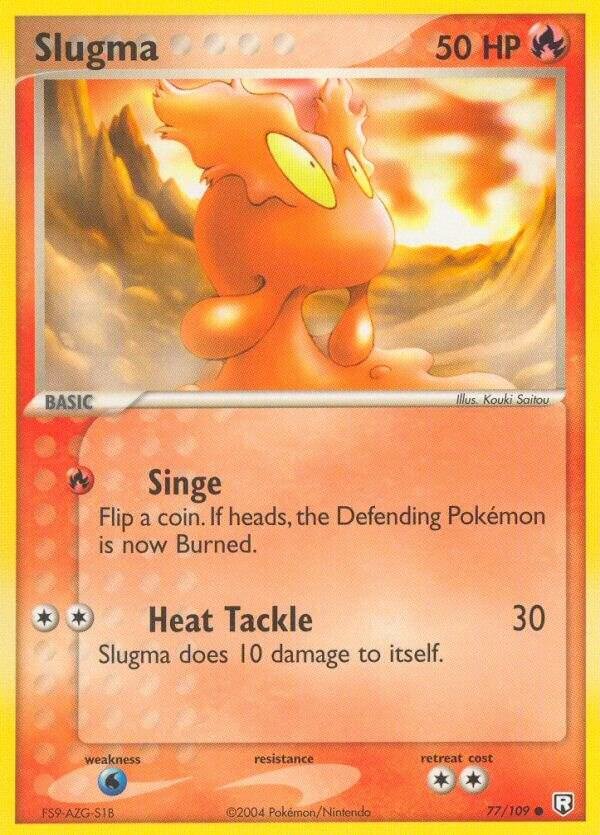 Slugma 77/109 Reverse Holofoil Team Rocket Returns