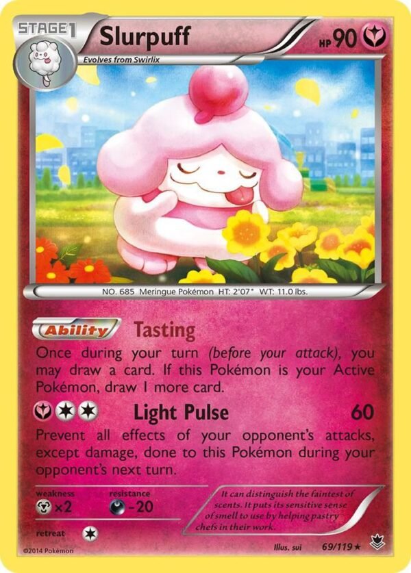 Slurpuff 69/119 Holofoil XY – Phantom Forces