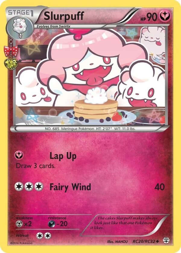 Slurpuff RC20/RC32 Holofoil Generations: Radiant Collection Slurpuff RC20/RC32 Holofoil Generations: Radiant Collection