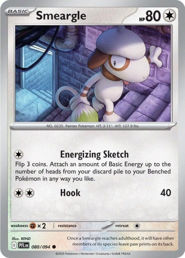 Smeargle 080/094 Normal ME02: Phantasmal Flames