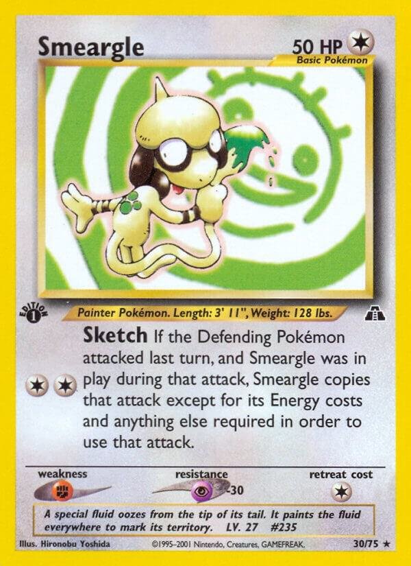 Smeargle (30) 30/75 Unlimited Neo Discovery
