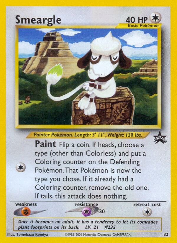 Smeargle 32/53 Normal WoTC Promo