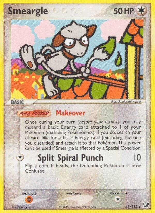 Smeargle 48/115 Normal Unseen Forces