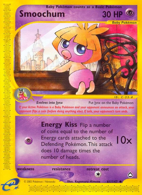 Smoochum 061/147 Reverse Holofoil Aquapolis