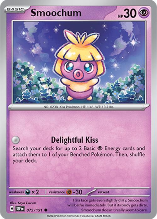 Smoochum 075/191 Normal SV08: Surging Sparks Smoochum 075/191 Normal SV08: Surging Sparks