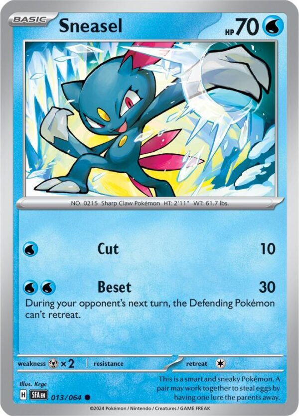 Sneasel 013/064 Normal SV: Shrouded Fable