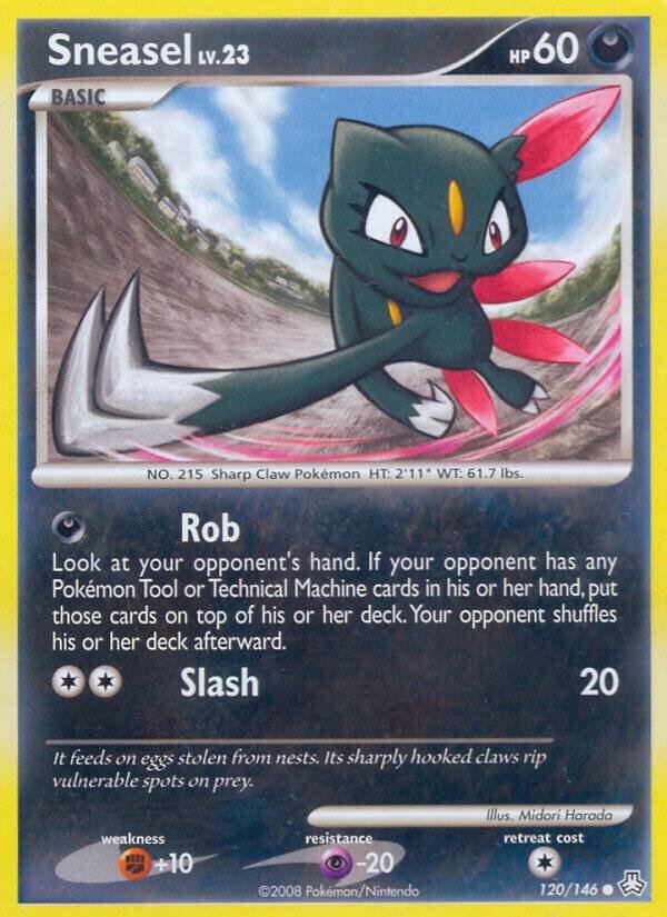 Sneasel 120/146 Reverse Holofoil Legends Awakened