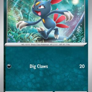 Sneasel 133/193 Reverse Holofoil SV02: Paldea Evolved Sneasel 133/193 Reverse Holofoil SV02: Paldea Evolved