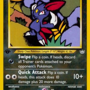 Sneasel 24/64 1st Edition Neo Revelation