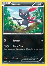 Sneasel (50) | 50/106 | Reverse Holofoil | XY - Flashfire