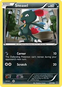 Sneasel | 69/99 | Reverse Holofoil | Next Destinies