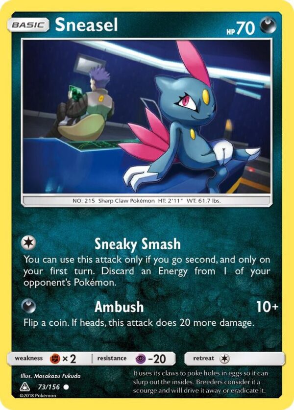 Sneasel 73/156 Reverse Holofoil SM – Ultra Prism