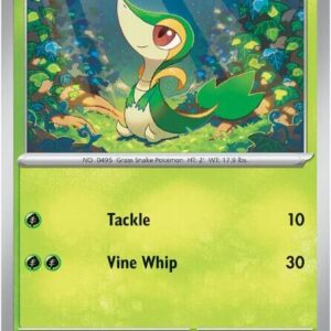 Snivy 001/086 Reverse Holofoil SV: Black Bolt